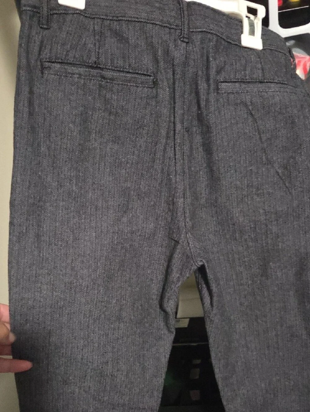 Kids' Casual Straight-Leg Pants in Dark Gray